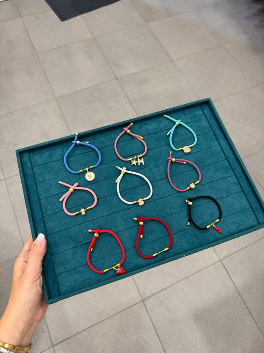 Bracciale laccio svitabile personalizzabile