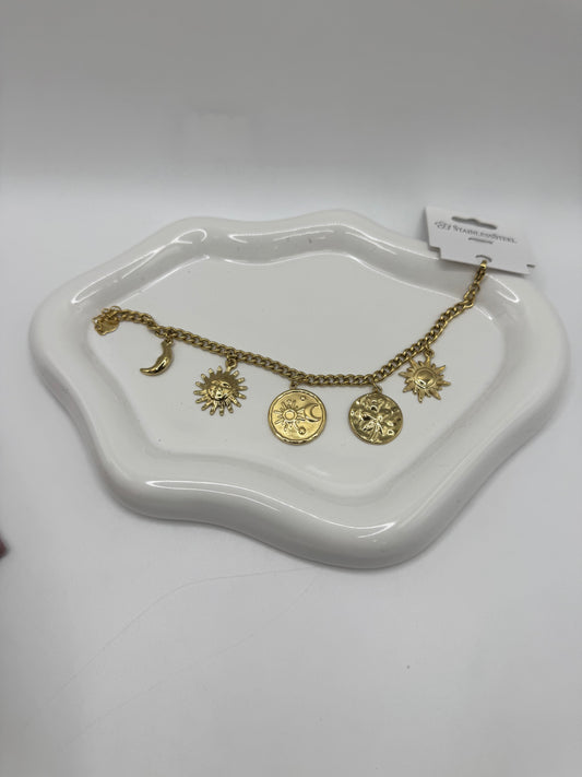 Bracciale charms sole/luna