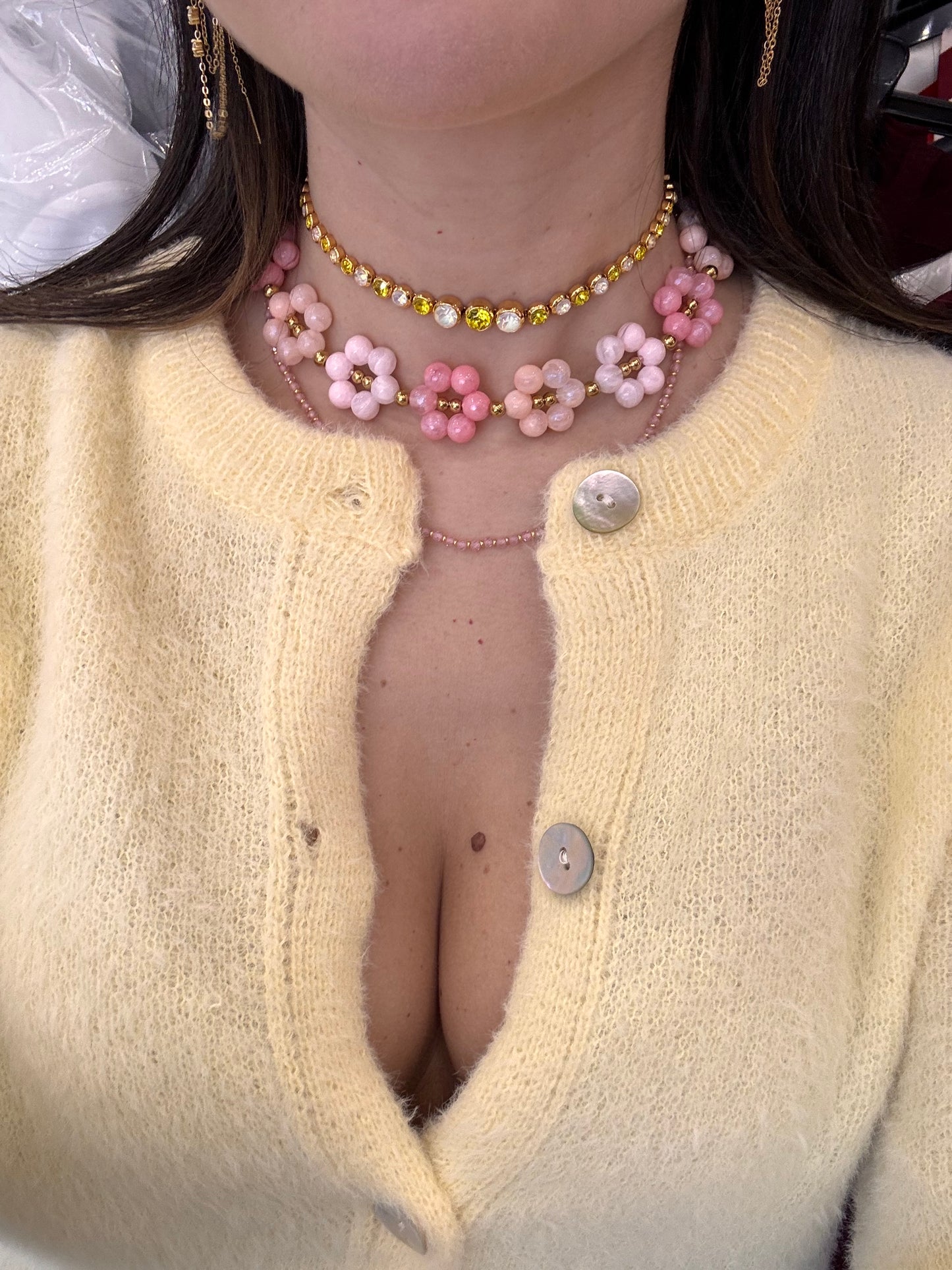 Collier maxi margherite