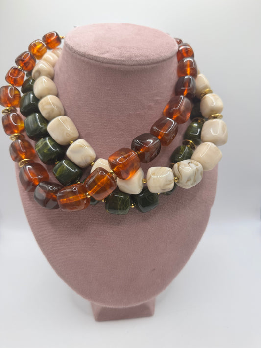Collana pietre