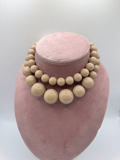 Collier perle color