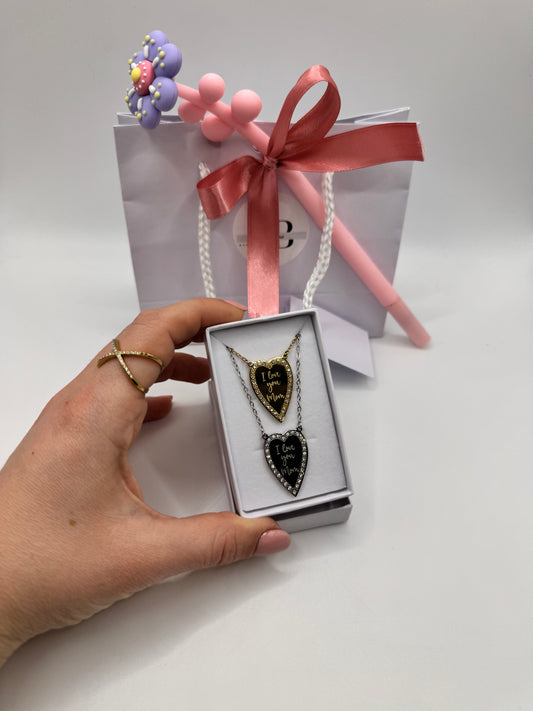 Collana I love you mom