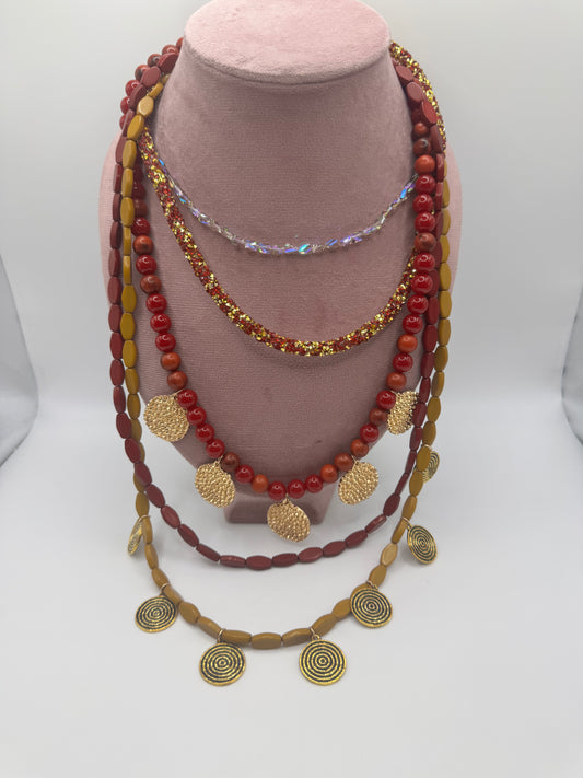 Set collane porpora