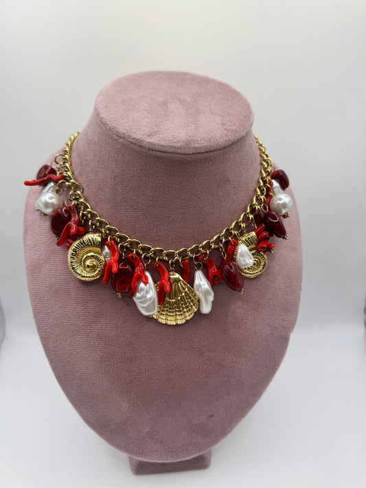 Collana corallo