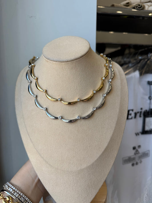 Collier onda vintage