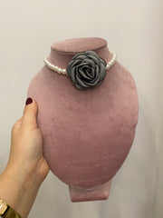 Collana pearl and rose