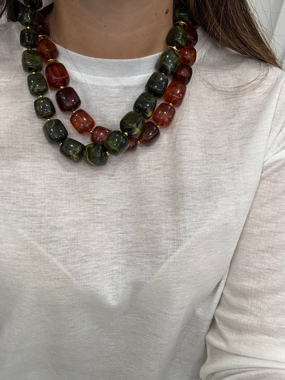 Collana pietre