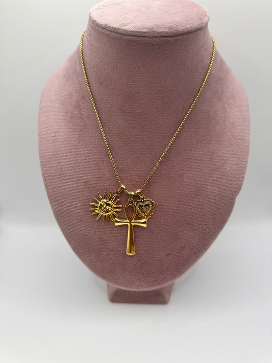 Collana charms Egitto