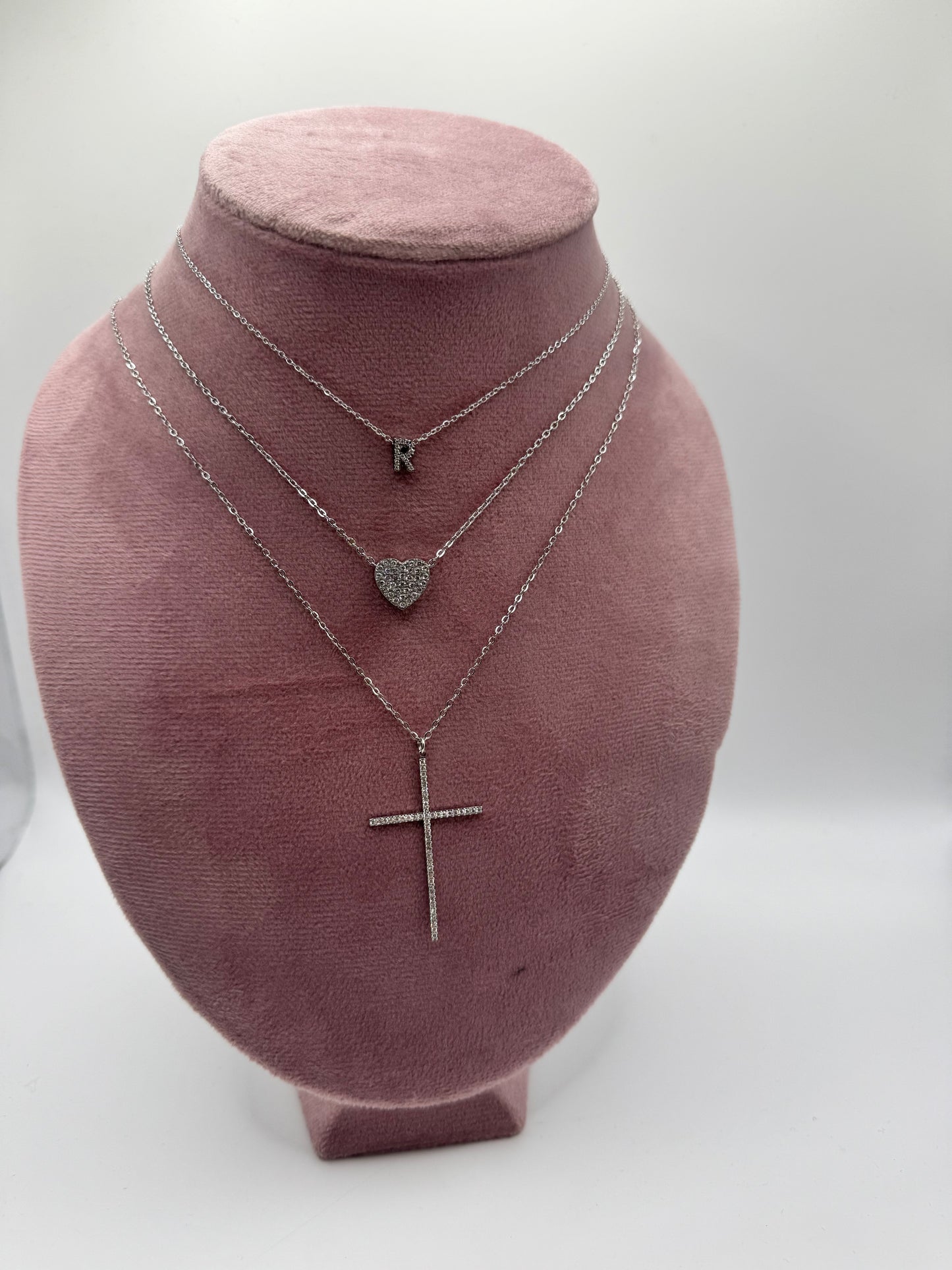Collana croce slim