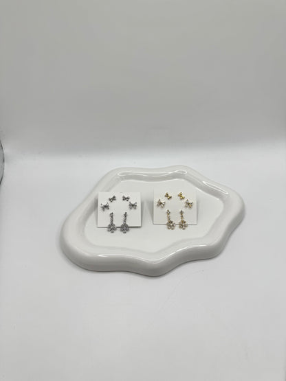 Set fiore pendant