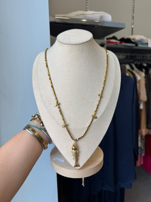 Collana pesciolino long