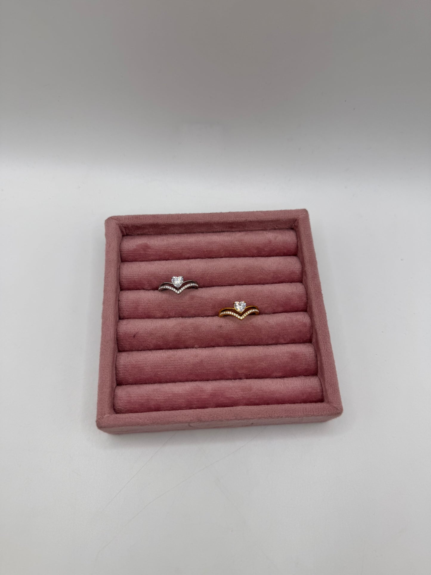Anello V heart