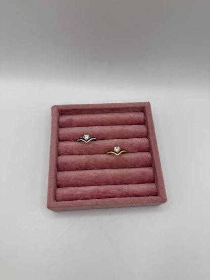 Anello V heart