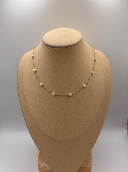 Girocollo micro perla