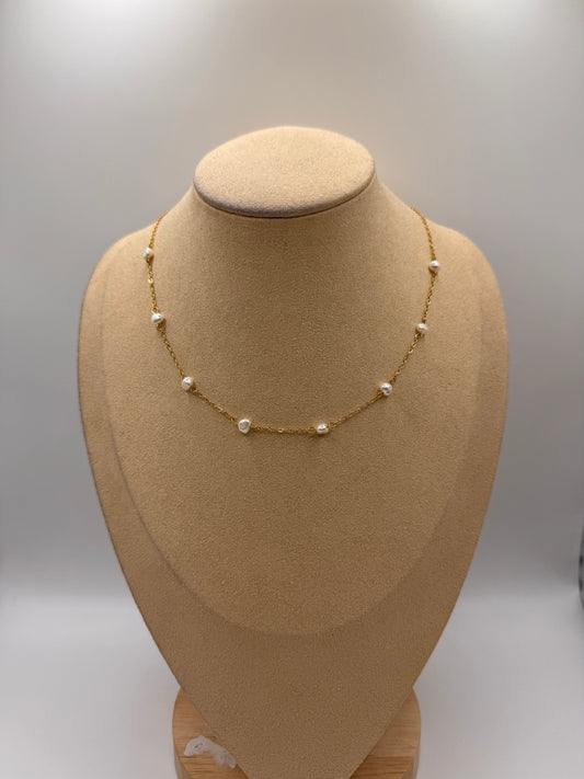 Girocollo micro perla