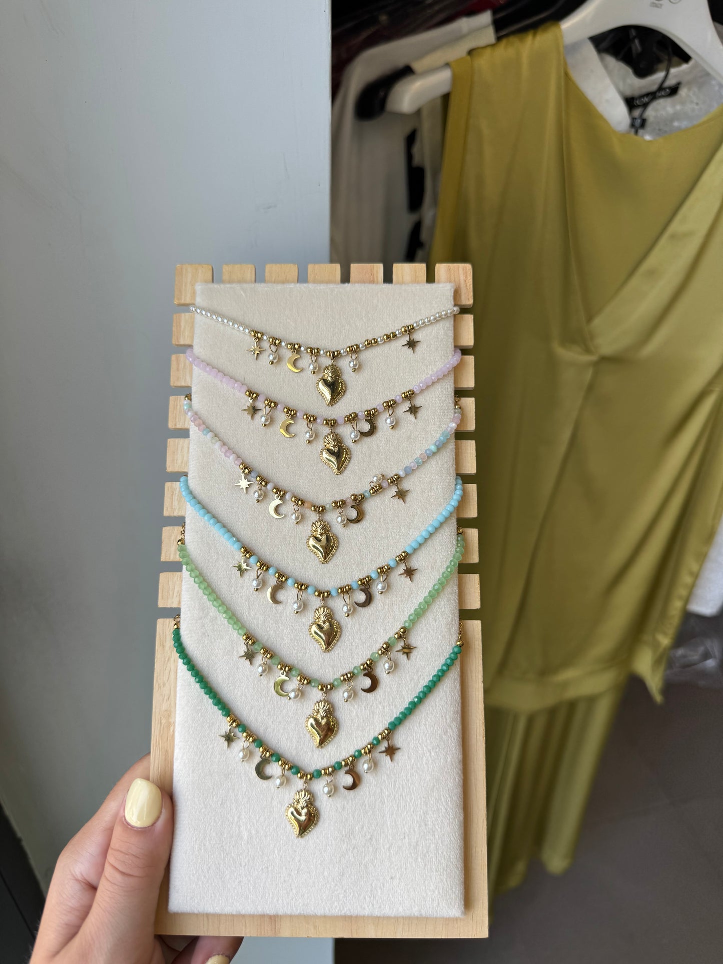 Collana cuore sacro estiva