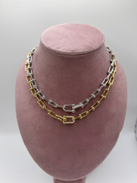 Collana maglia abbraccio lux