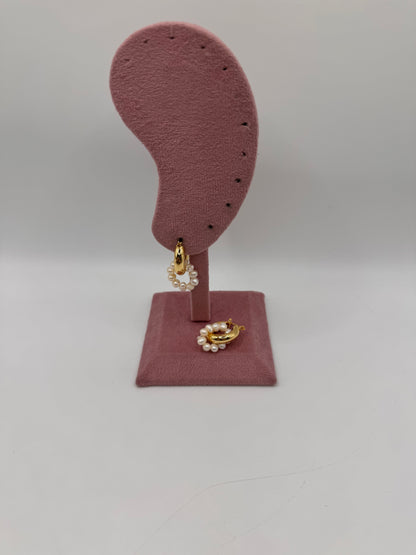 Cerchietti girotondo di perle