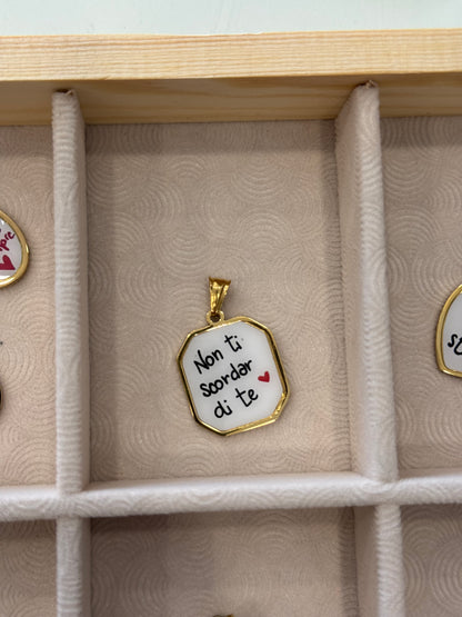 Charms frasi per collane