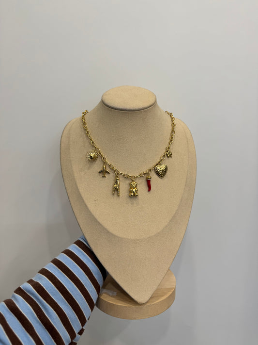Collana catena teddy fortunato