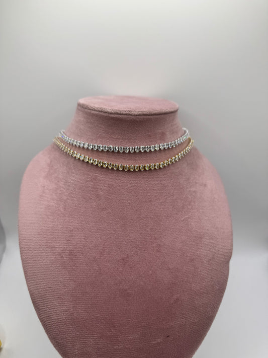 Girocollo tennis taglio ovale