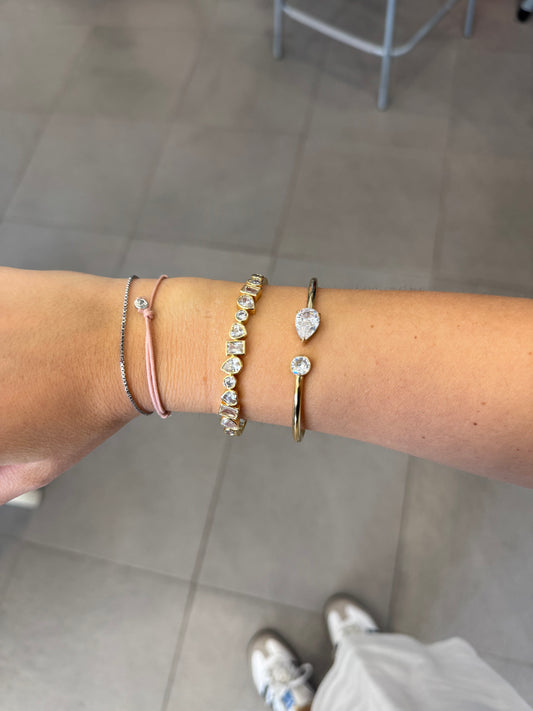 Bracciali rigidi pietra