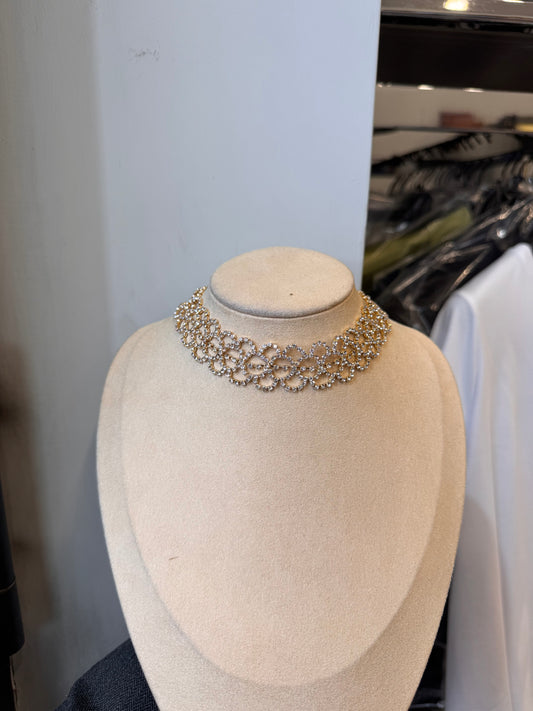 Choker ricamo