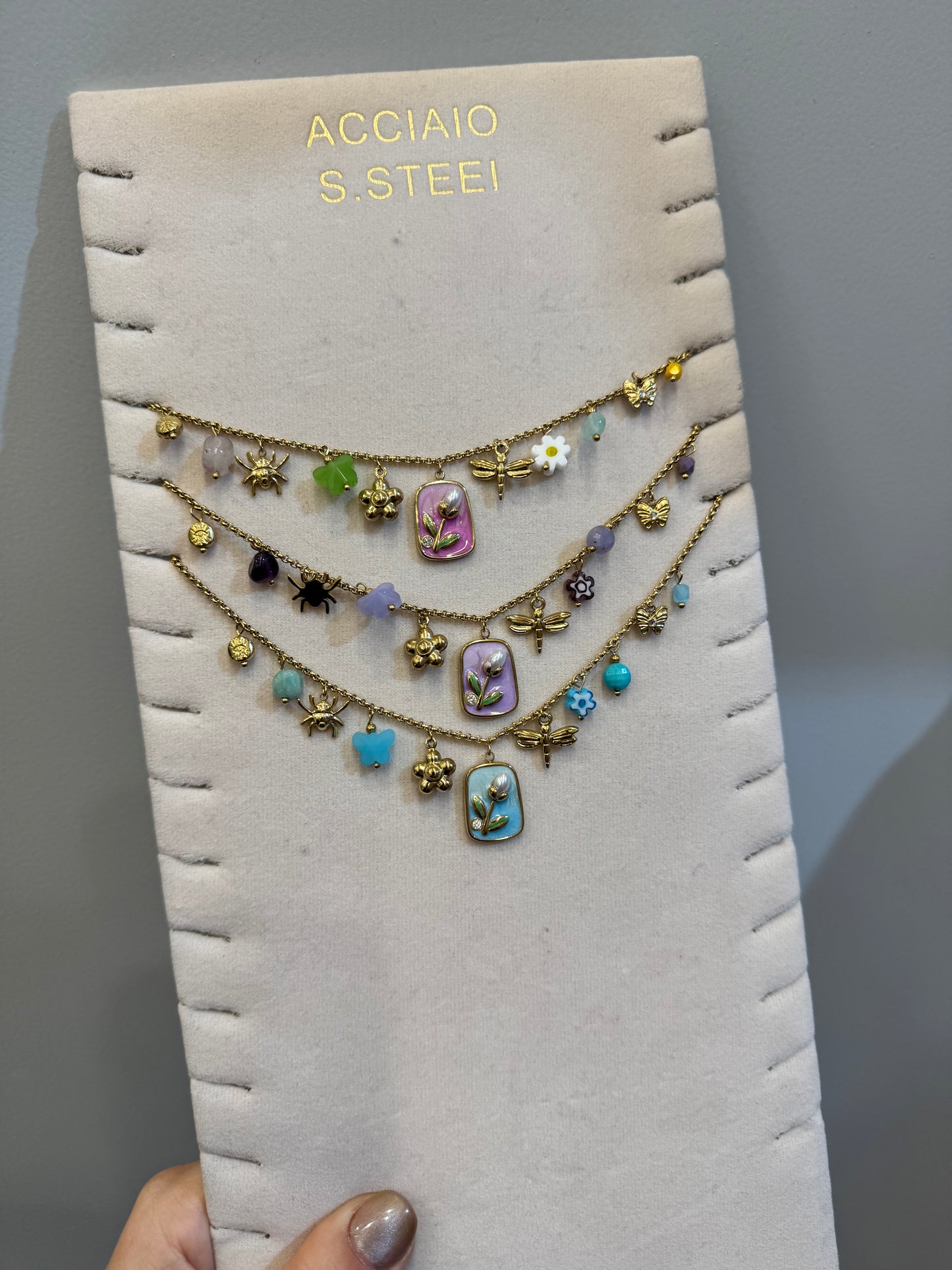 Collana tulip pearl