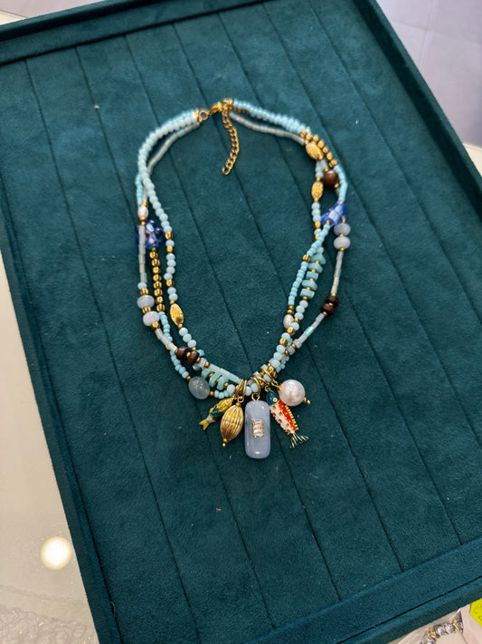 Collana grappolo estivo