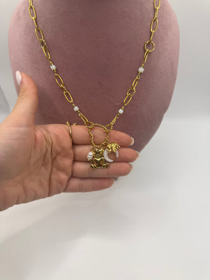 Collana charms teddy