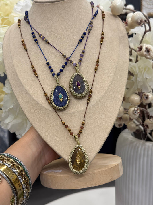Collana pietra long