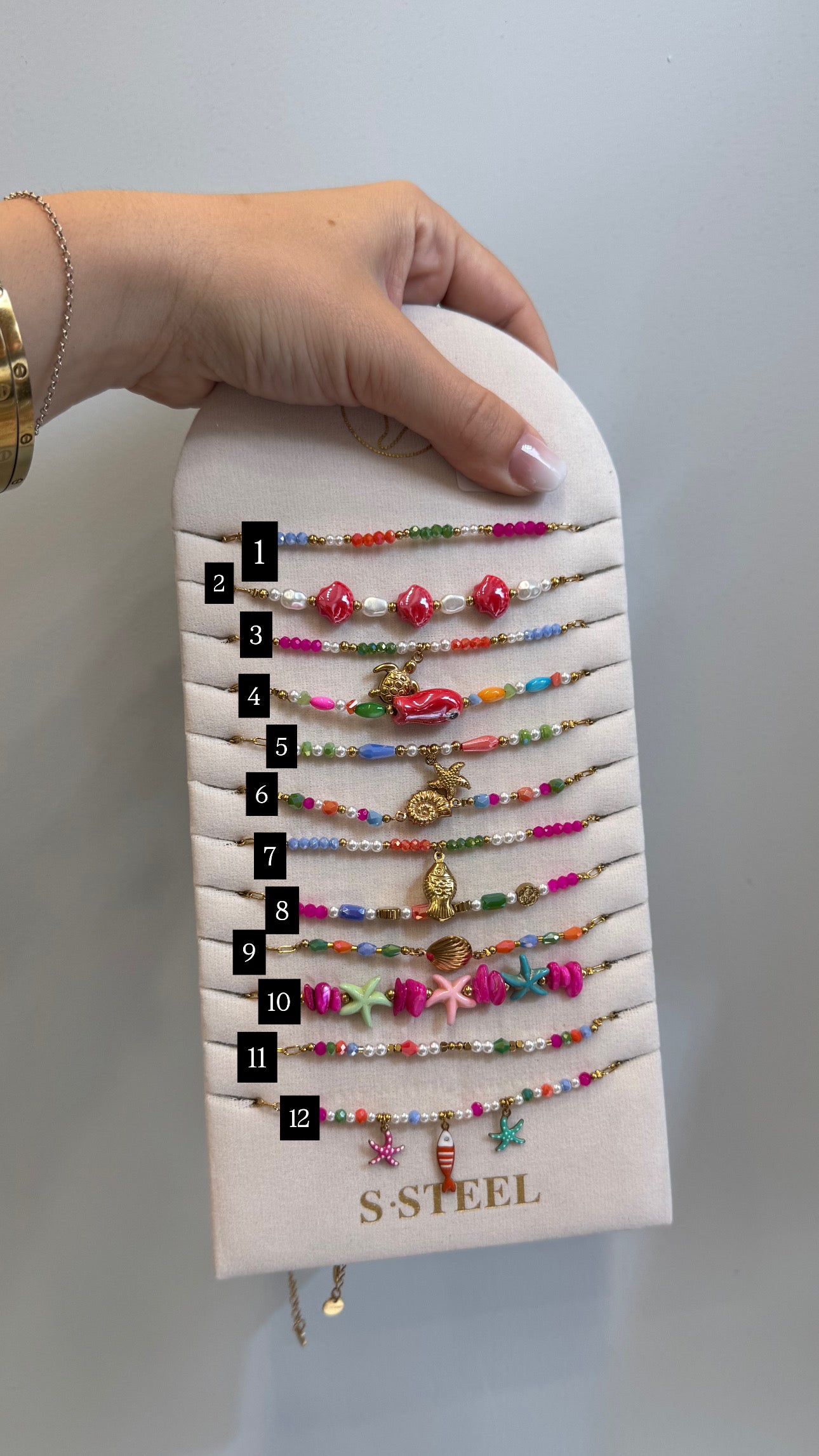 Cavigliera limited edition multicolor