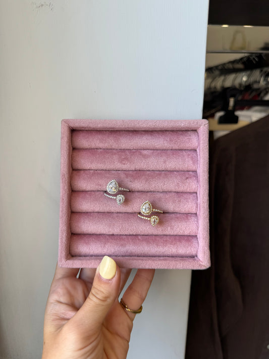 Anello contrarie goccia