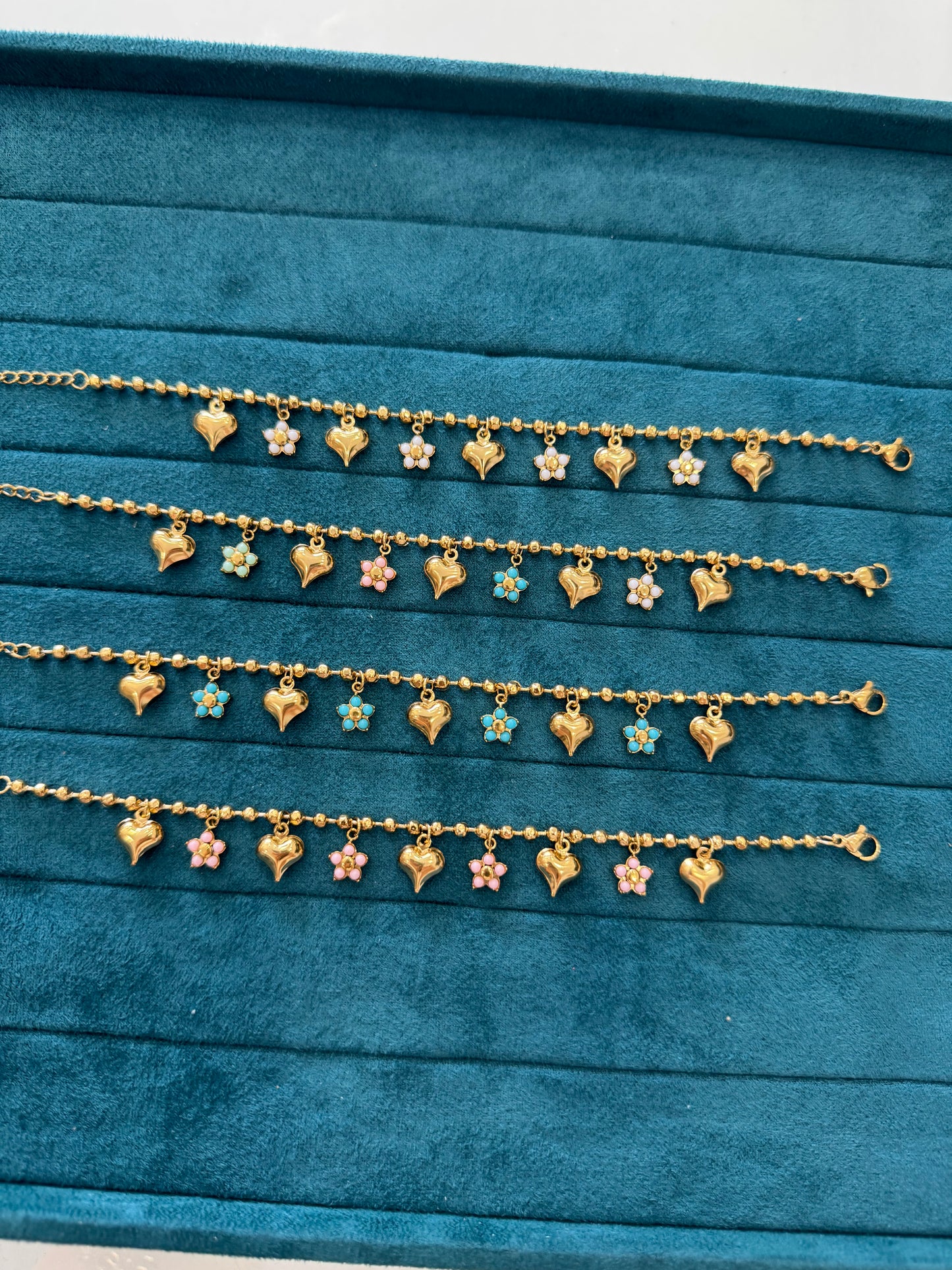 Bracciale flower color