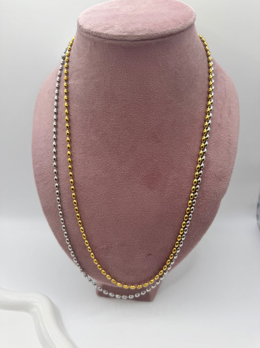 Collana chicchi long