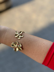 Bracciale double flower