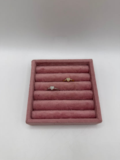 Anello mini heart