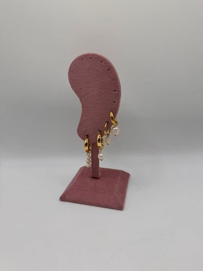 Cerchietti con perle pendenti
