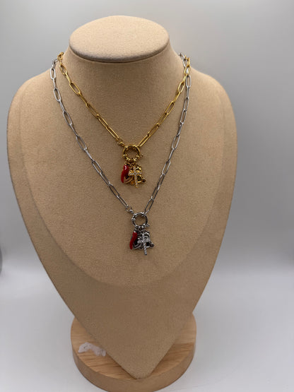 Collana multicharms