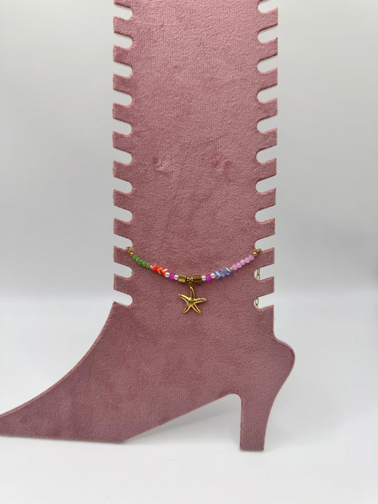 Cavigliera multicolor stella marina