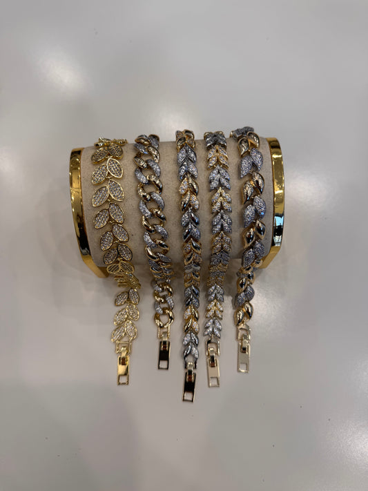 Nuovo bracciali bicolor