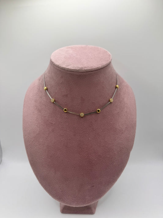 Collana Snake bicolor