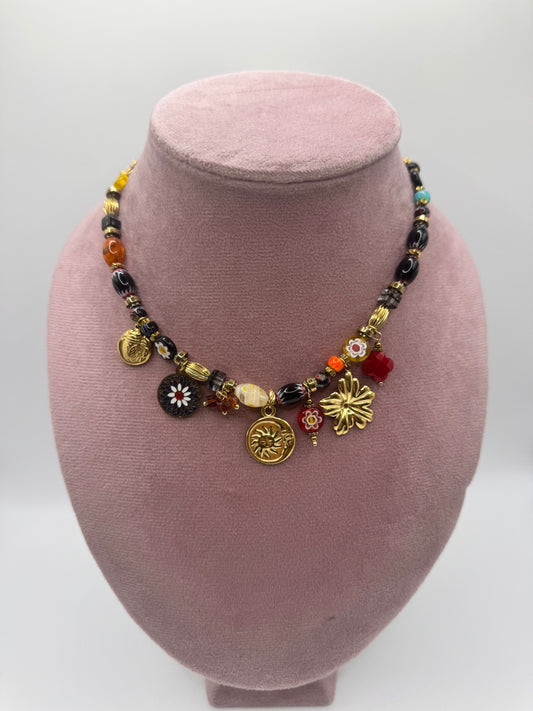 Collana multicolor winter