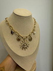 New Sun baguette Necklace and bracialet