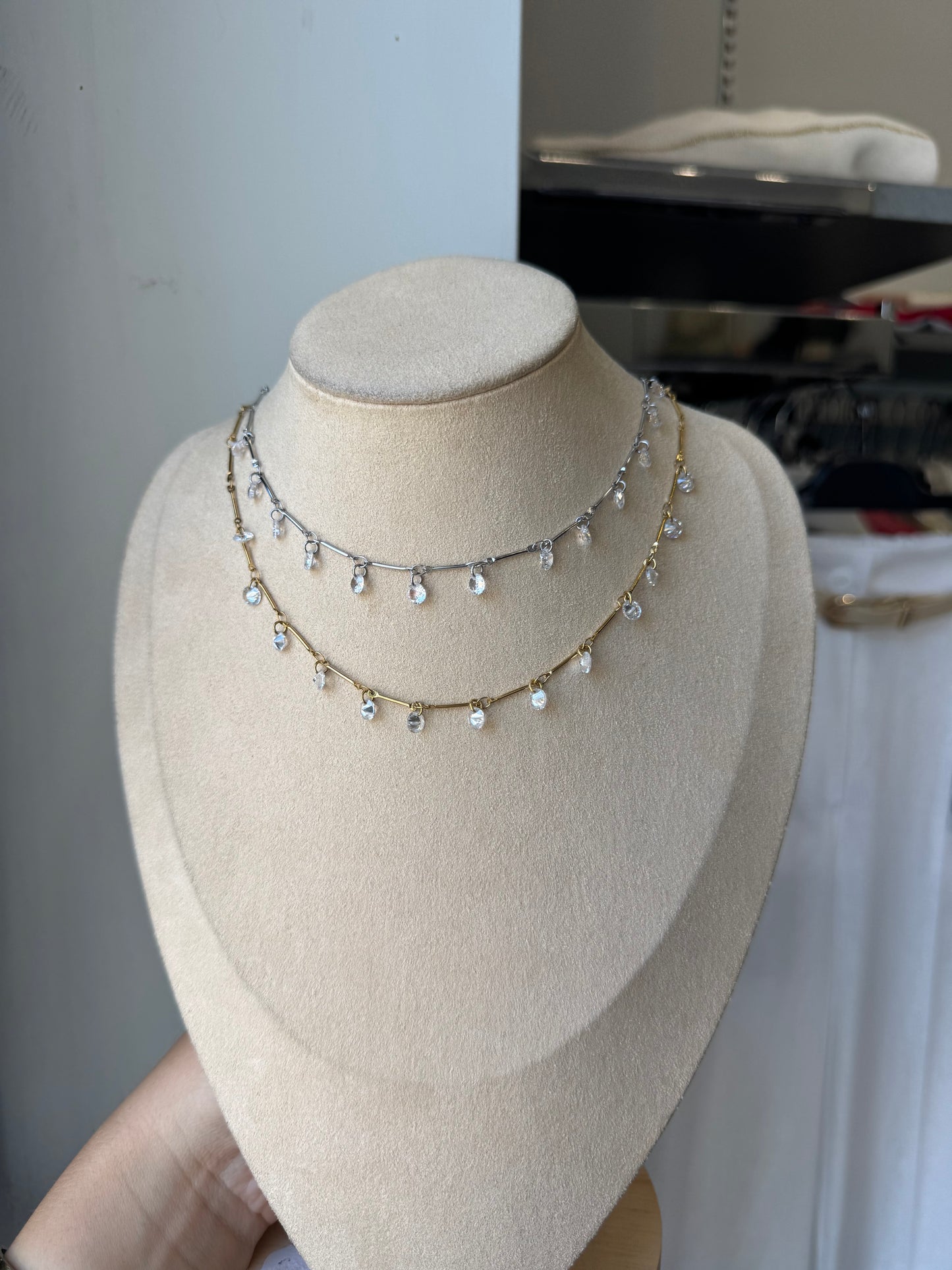 Collana cristalli small