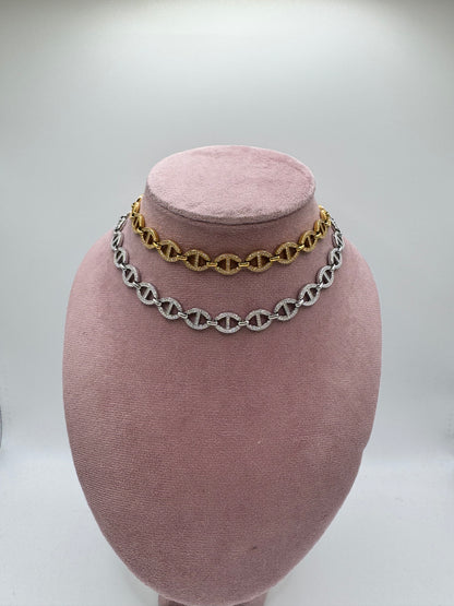 Chocker maglia marinara tennis