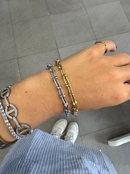 Bracciale maglia abbraccio