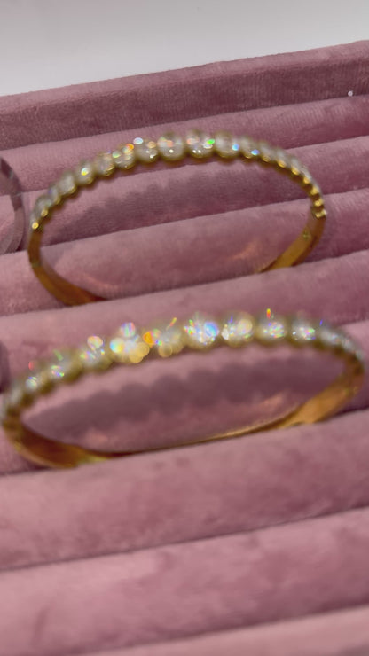 Bracciale rigido diamond