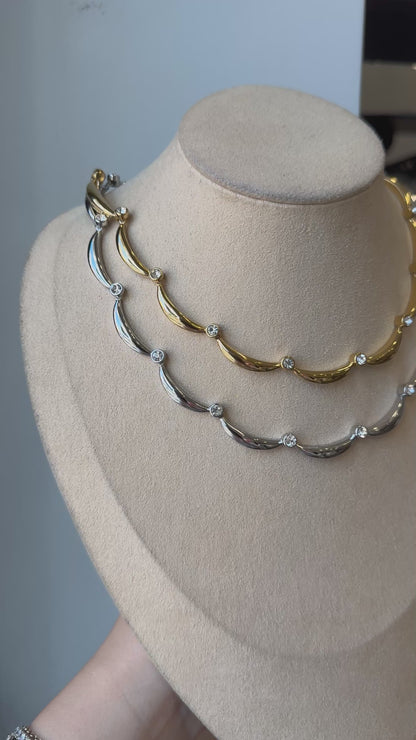 Collier onda vintage