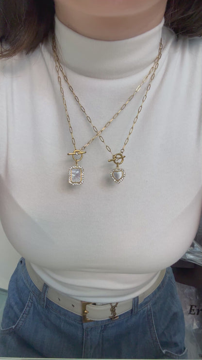 Collana madreperla